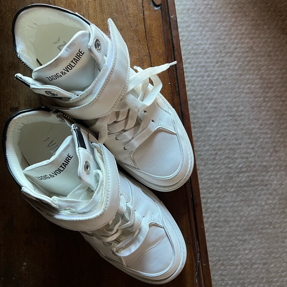 Zadig & Voltaire ZV1747 Mid Flash Sneakers ICONIC